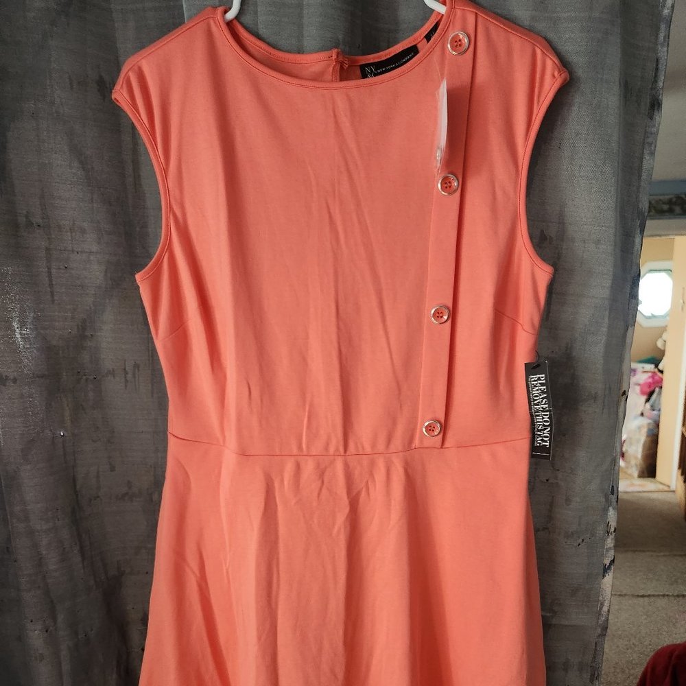 NWT Peach Sun Dress